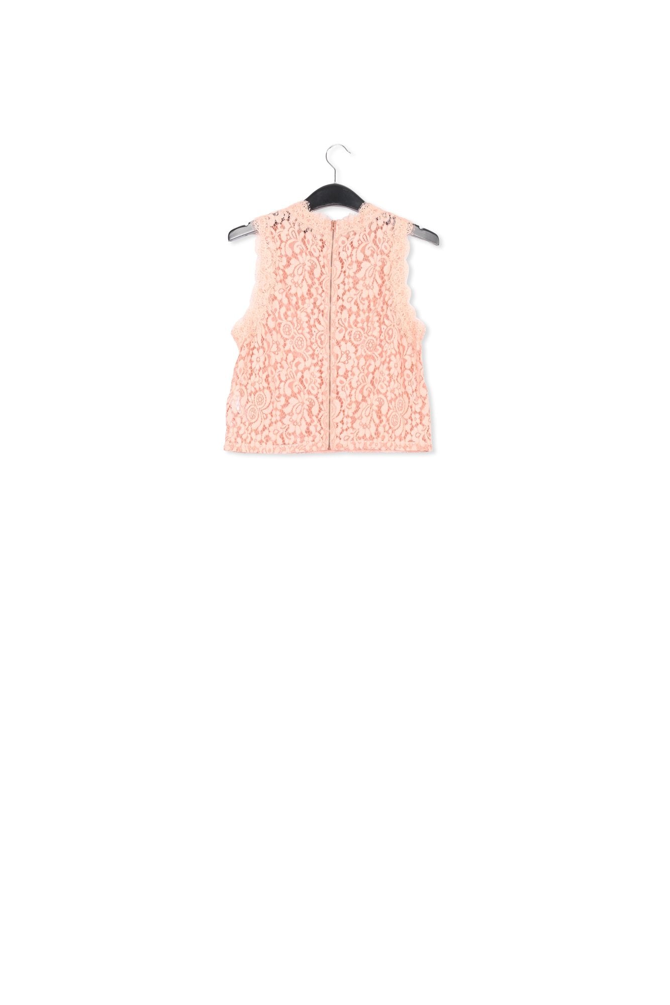 Top en dentelle rose vintage RE—SSENTIEL | Essentiel second hand