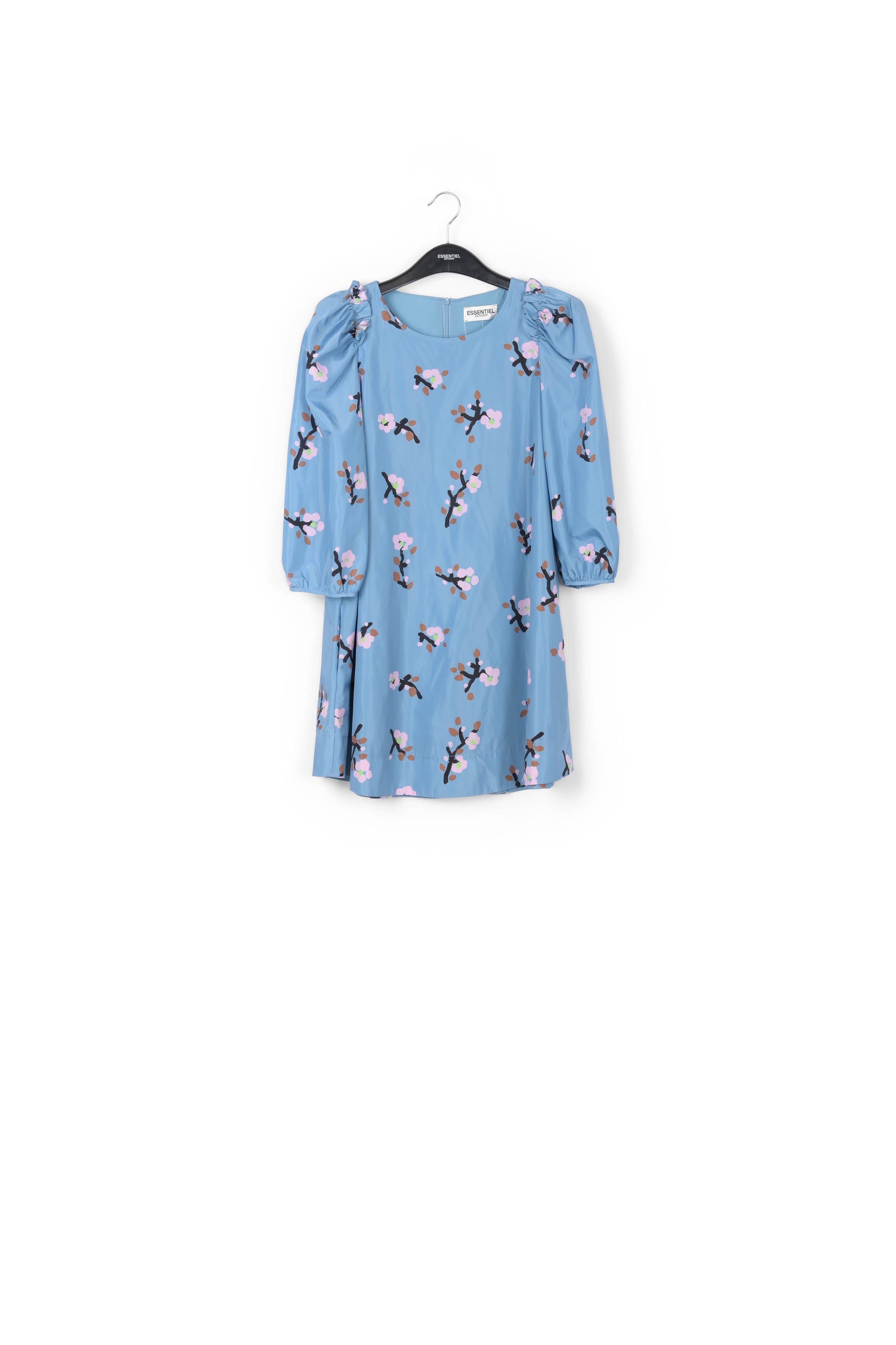 Mini-robe bleu clair à ligne a RE—SSENTIEL | Essentiel second hand