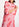 Long pink and red tie-dye cardigan Faume - seconde main