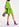 Groene mini-jurk van jacquard Faume - seconde main