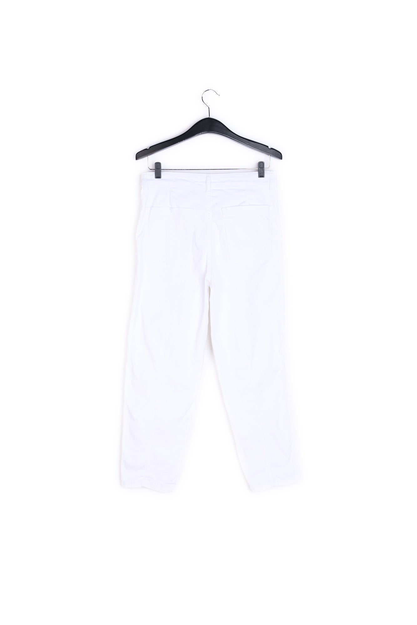 White cropped straight-leg jeans RE—SSENTIEL | Essentiel second hand