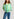Neon green and blue floral-print see-through jacket Faume - seconde main