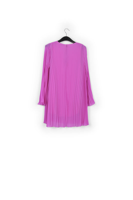 Lilac plissé mini dress RE—SSENTIEL | Essentiel second hand