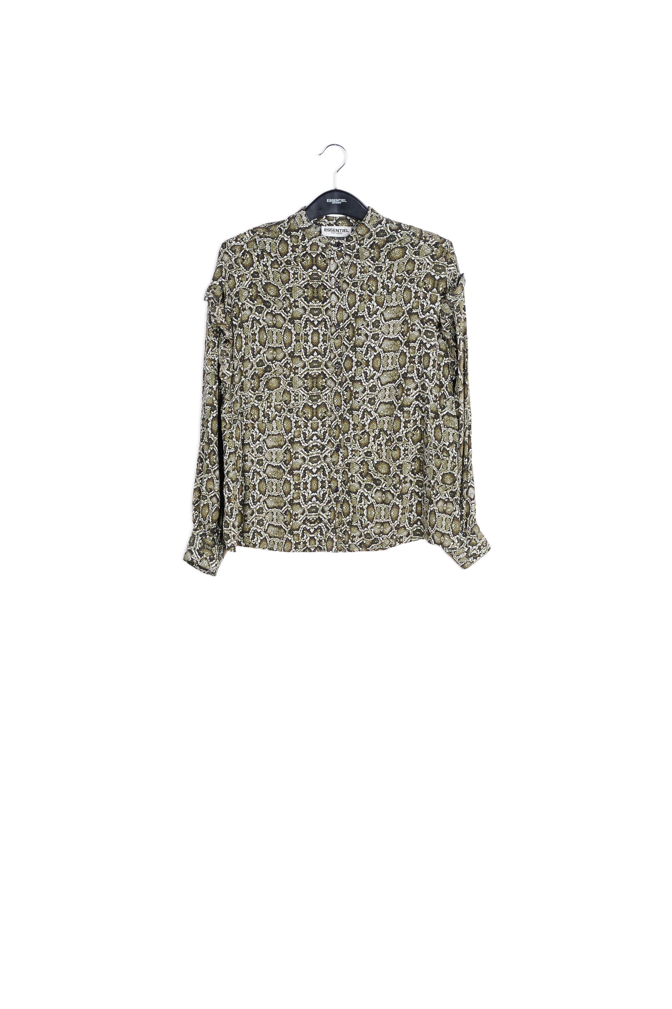 Oversized frilled shirt RE—SSENTIEL | Essentiel second hand