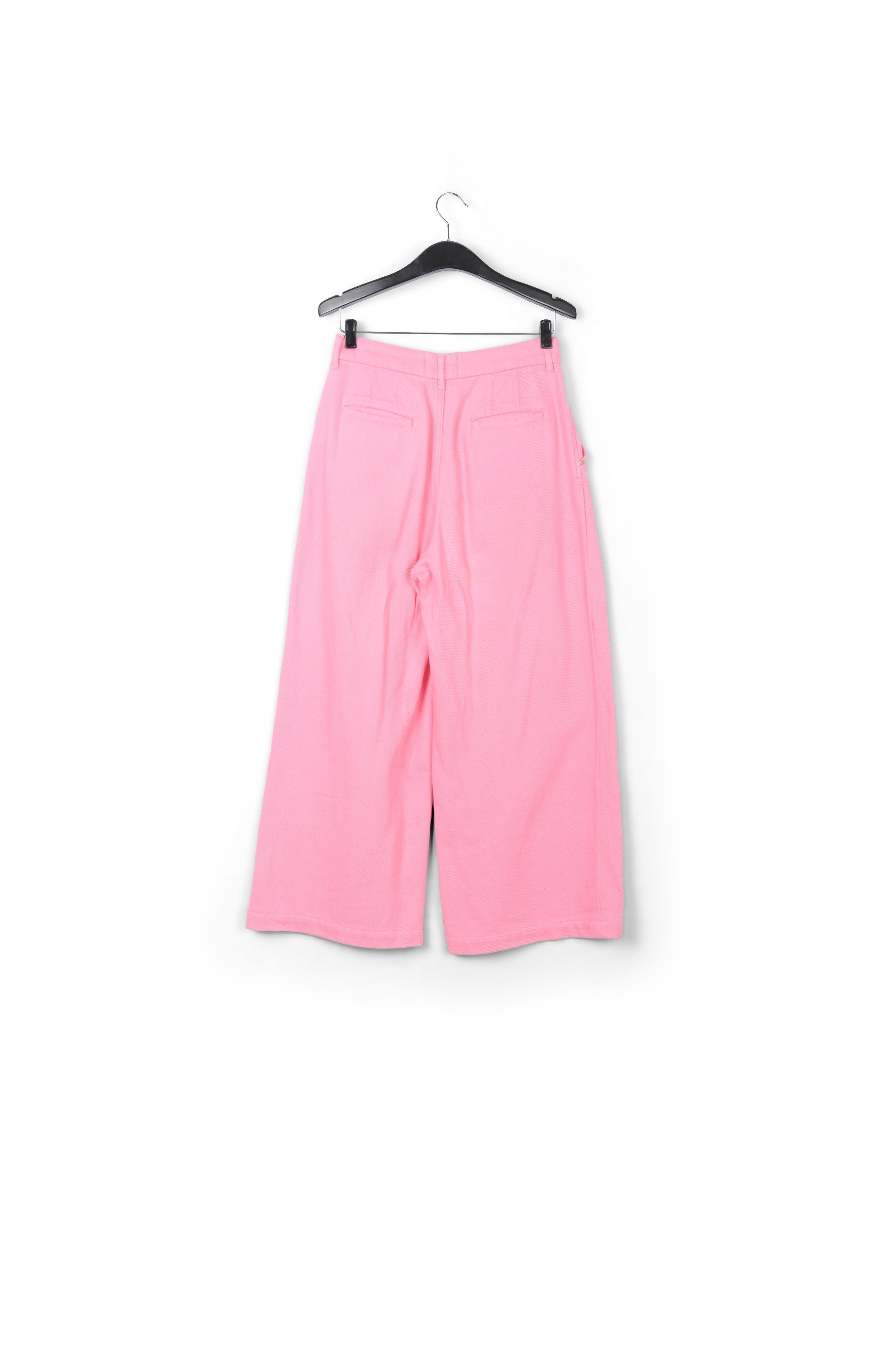 Jean rose néon aux jambes larges RE—SSENTIEL | Essentiel second hand