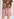 Dusty pink belted denim shorts Faume - seconde main