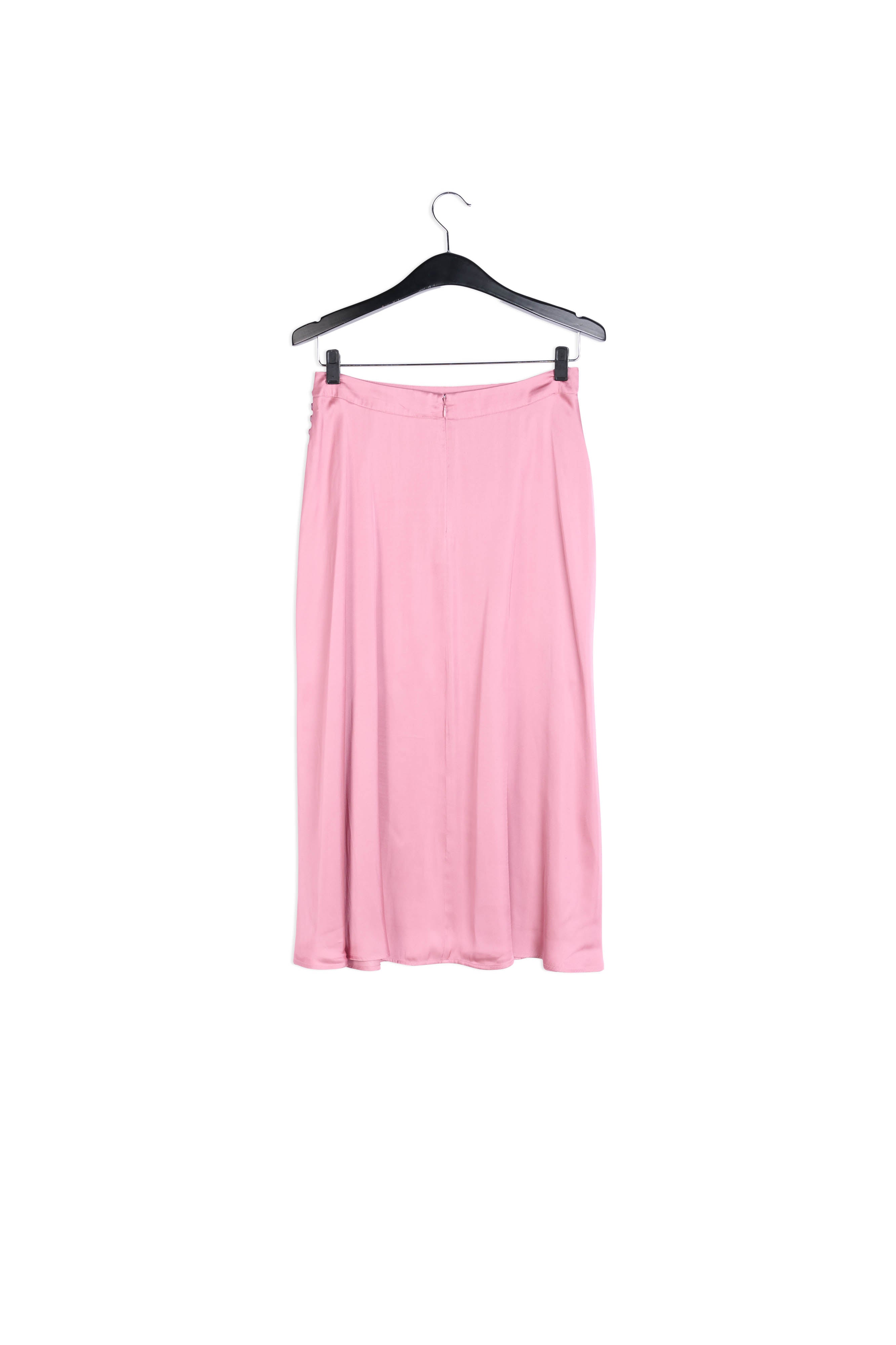 Dusty pink midi skirt RE—SSENTIEL | Essentiel second hand