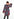 Mini-robe noire en jacquard de soie Faume - seconde main