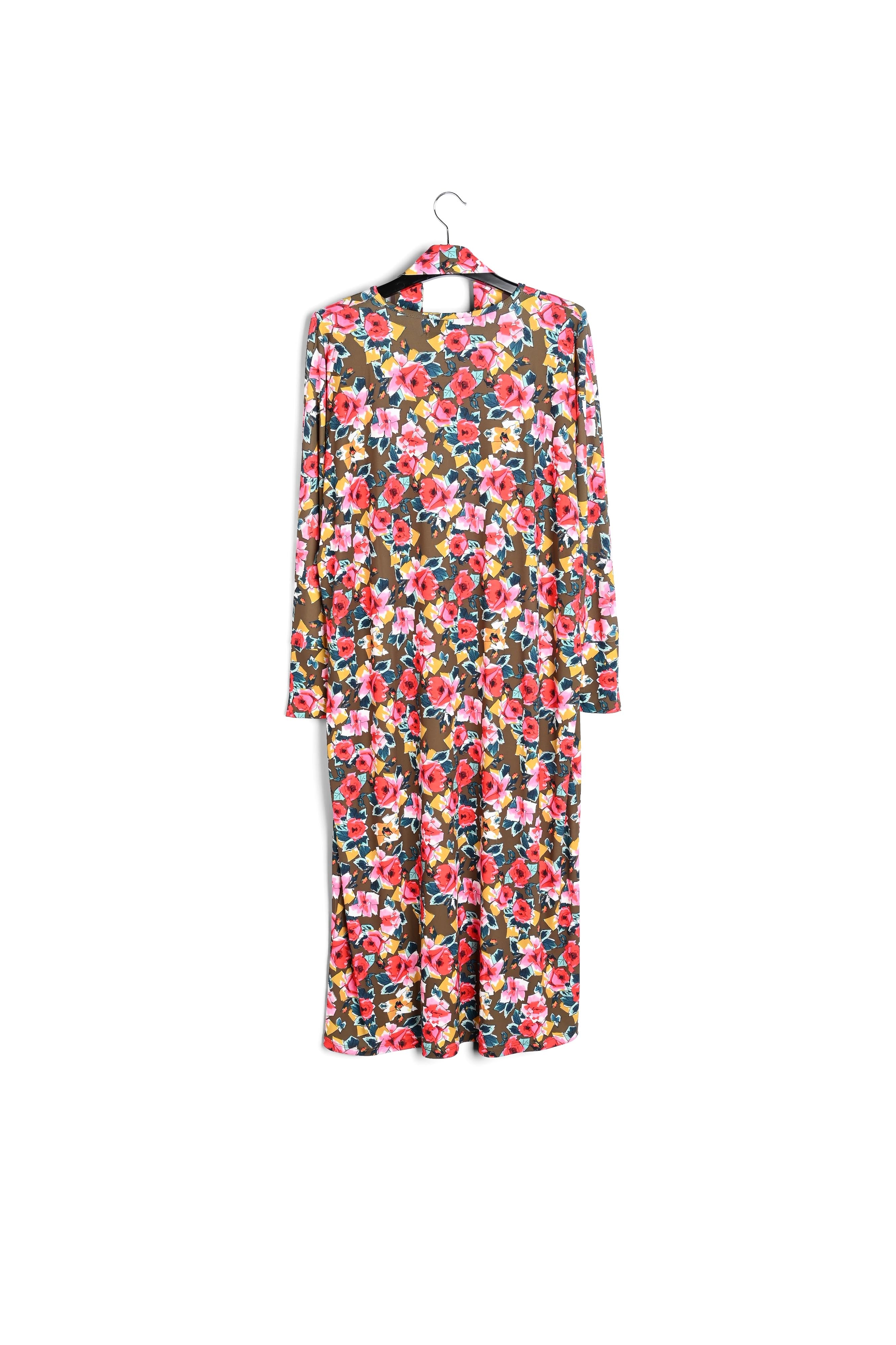 Jupe midi multicolore à imprimé fleuri RE—SSENTIEL | Essentiel second hand