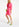 Neon pink jacquard shirt dress Faume - seconde main