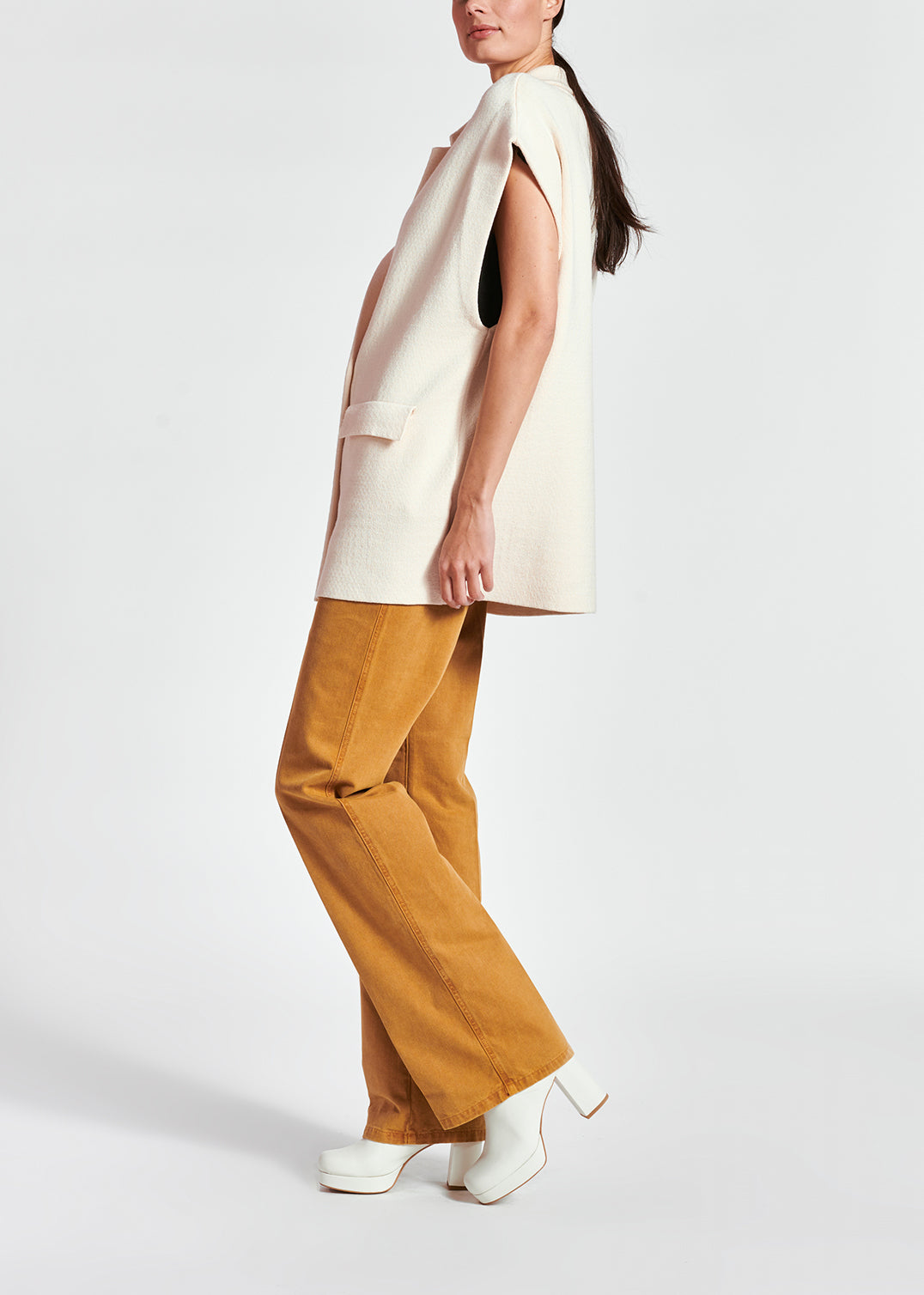 Wadanga sleeveless cardigan RE—SSENTIEL | Essentiel second hand