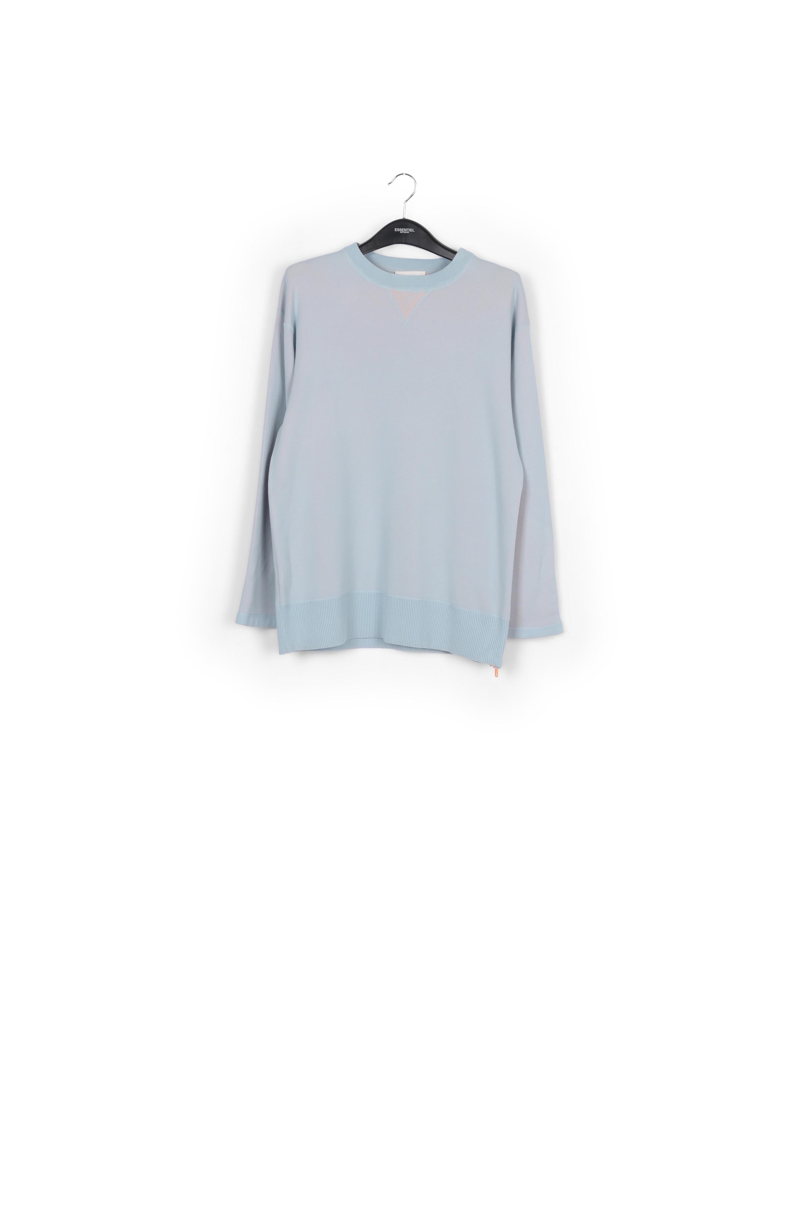 Light blue sweater with boxy cut RE—SSENTIEL | Essentiel second hand