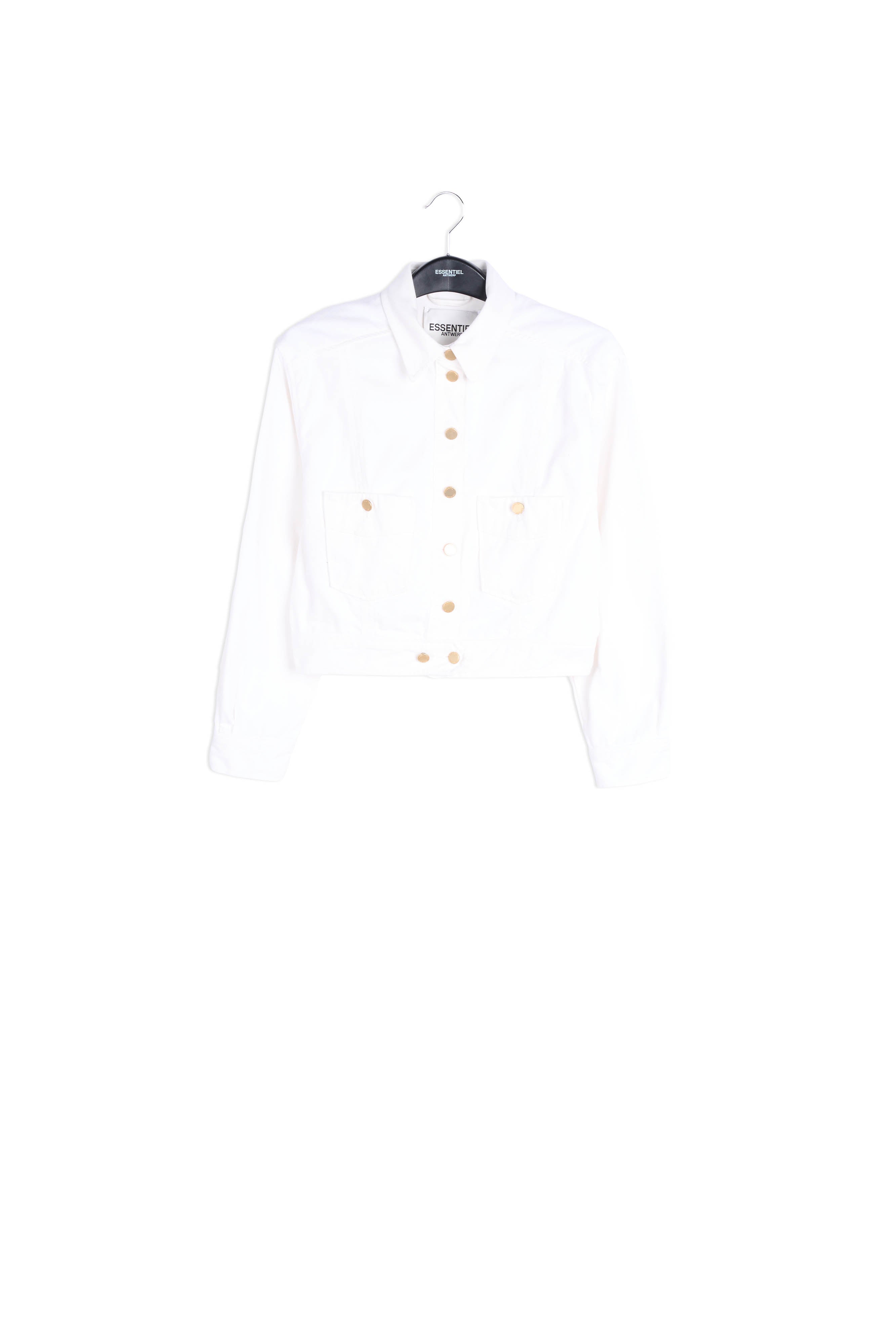 Veste en jean blanche RE—SSENTIEL | Essentiel second hand