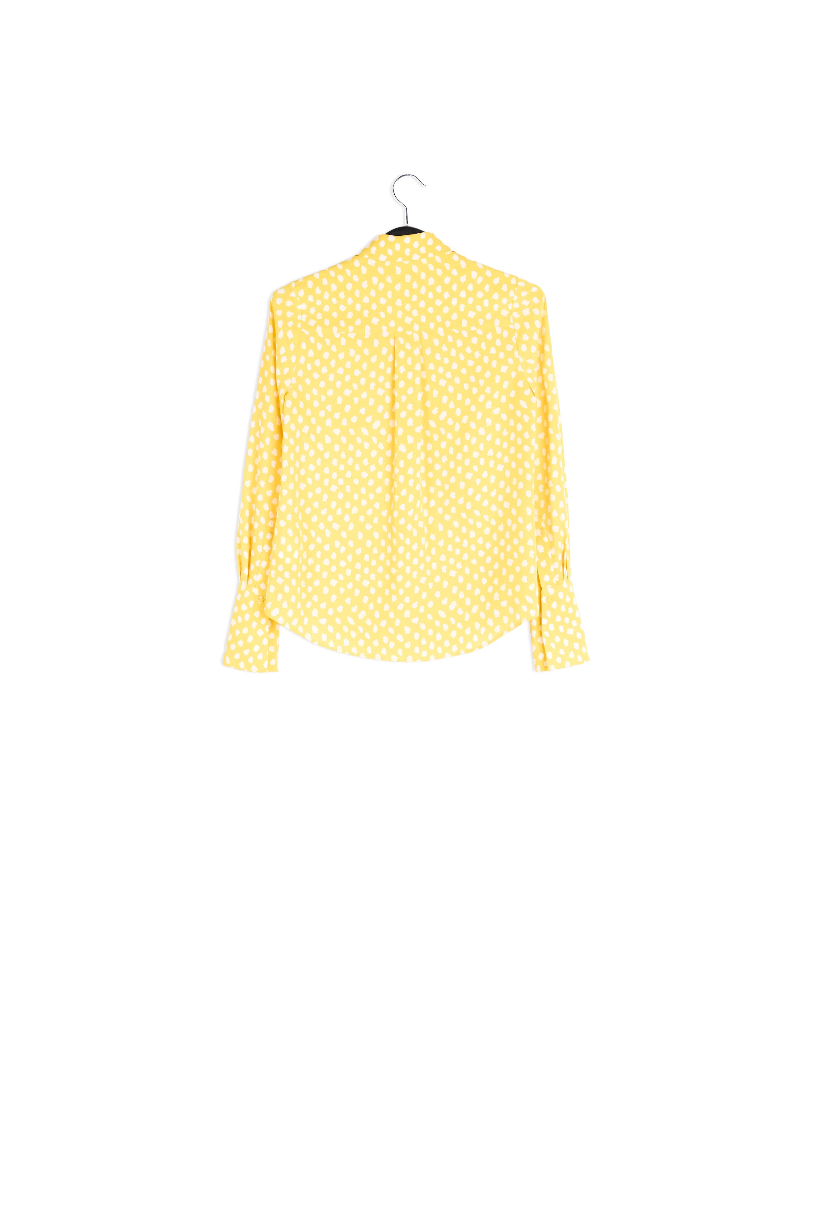 Chemise jaune à pois RE—SSENTIEL | Essentiel second hand