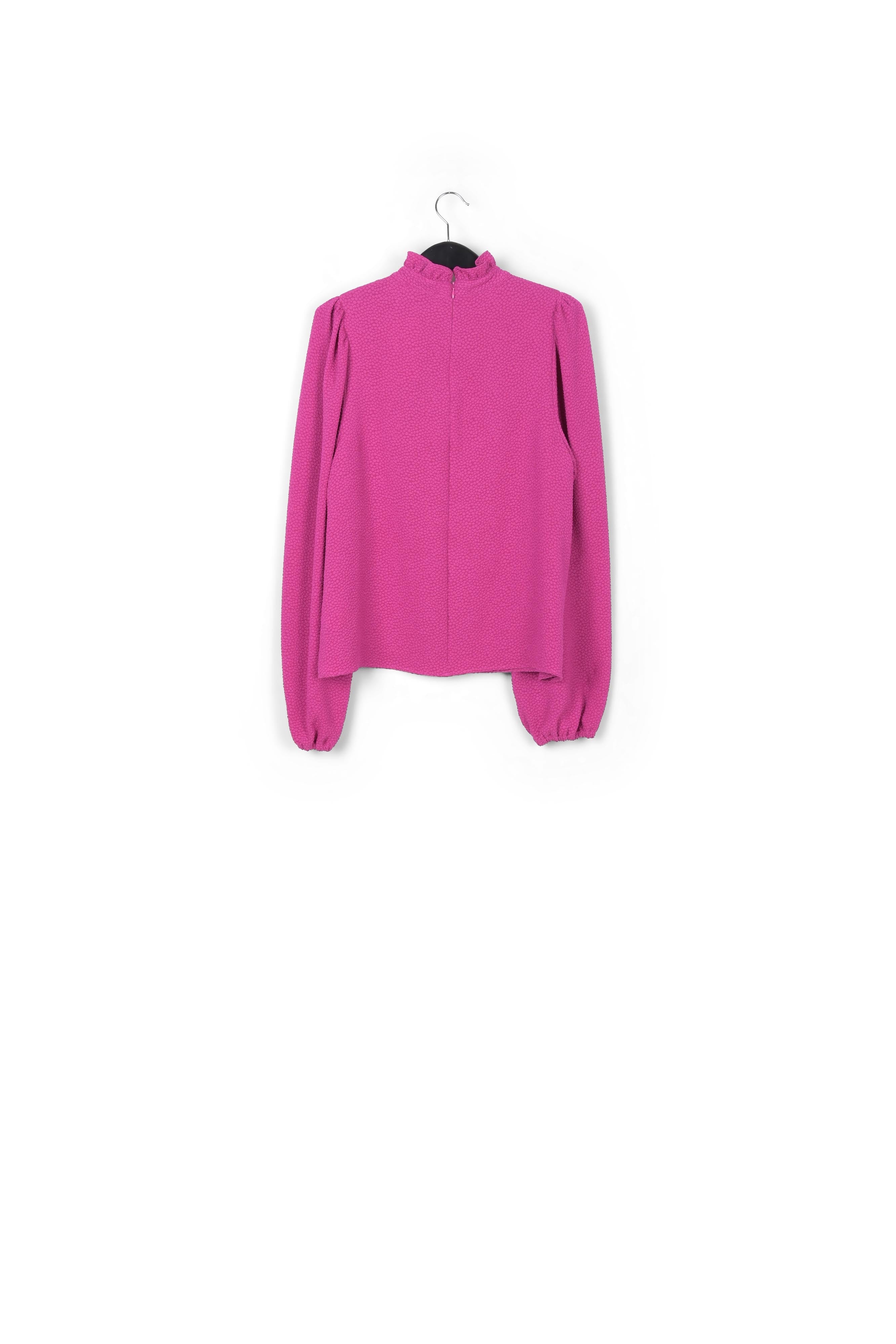 Top pourpre à col ruché RE—SSENTIEL | Essentiel second hand