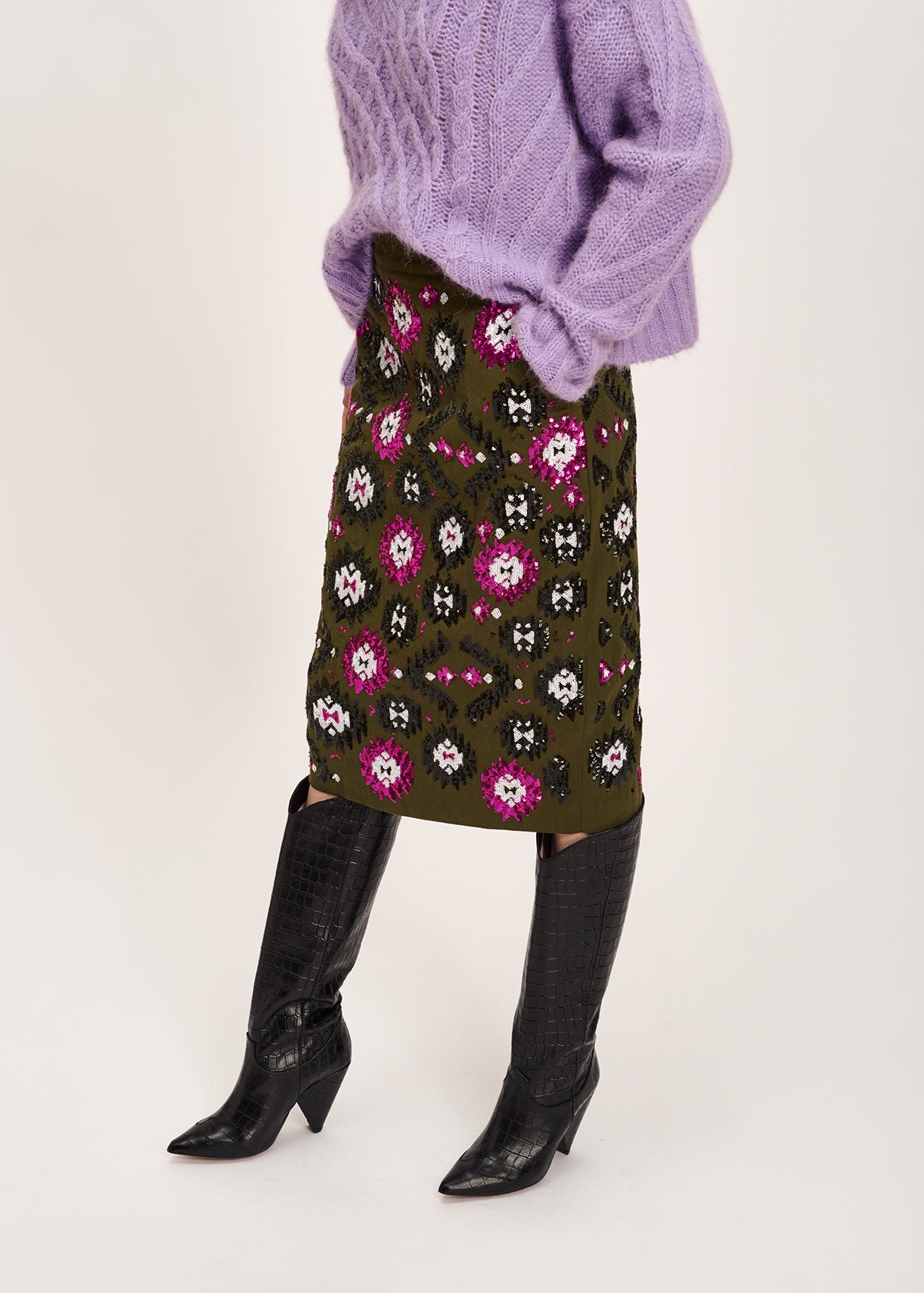 Sequined skirt RE—SSENTIEL | Essentiel second hand