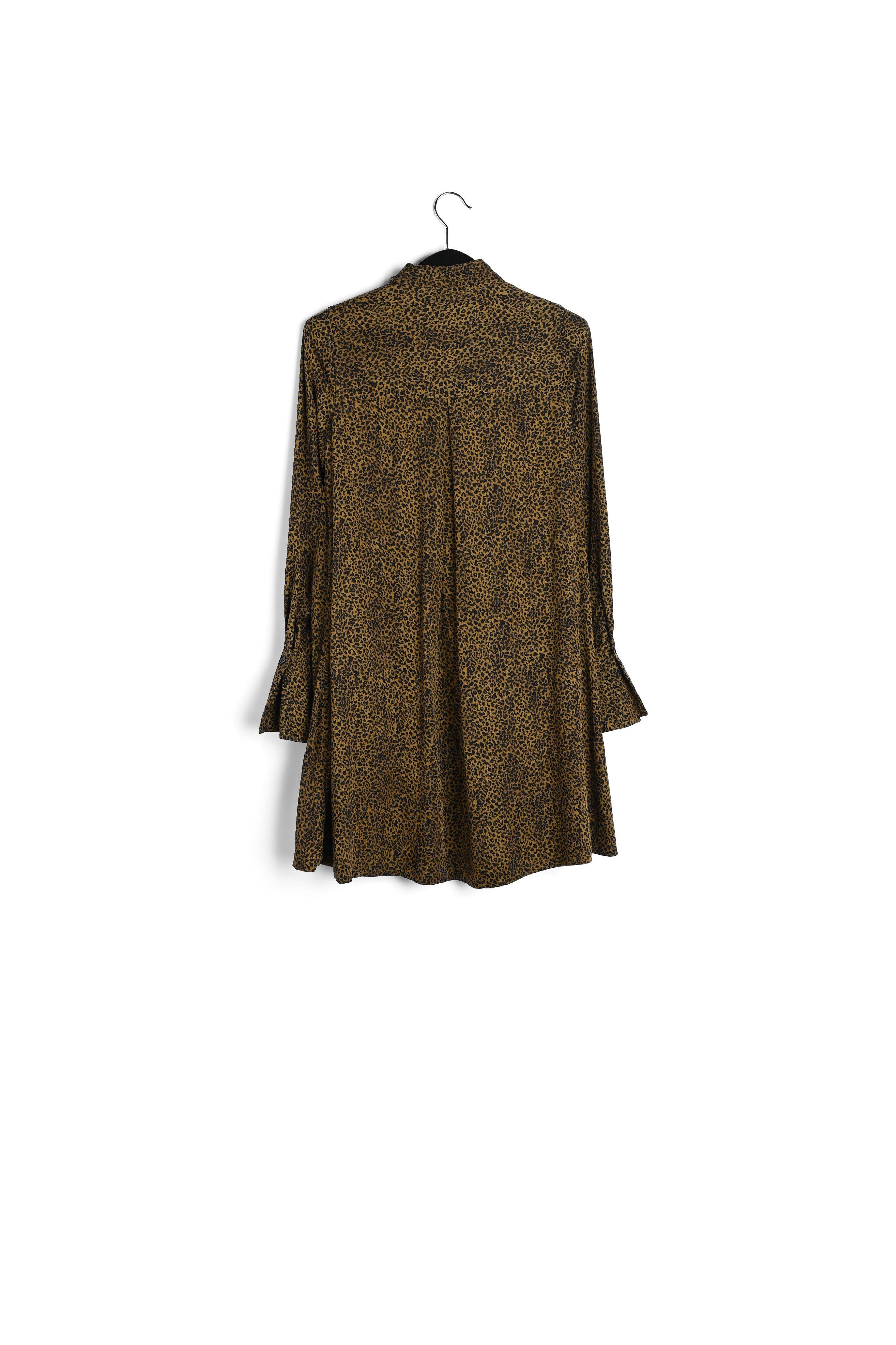 A-line dress with leopard print RE—SSENTIEL | Essentiel second hand