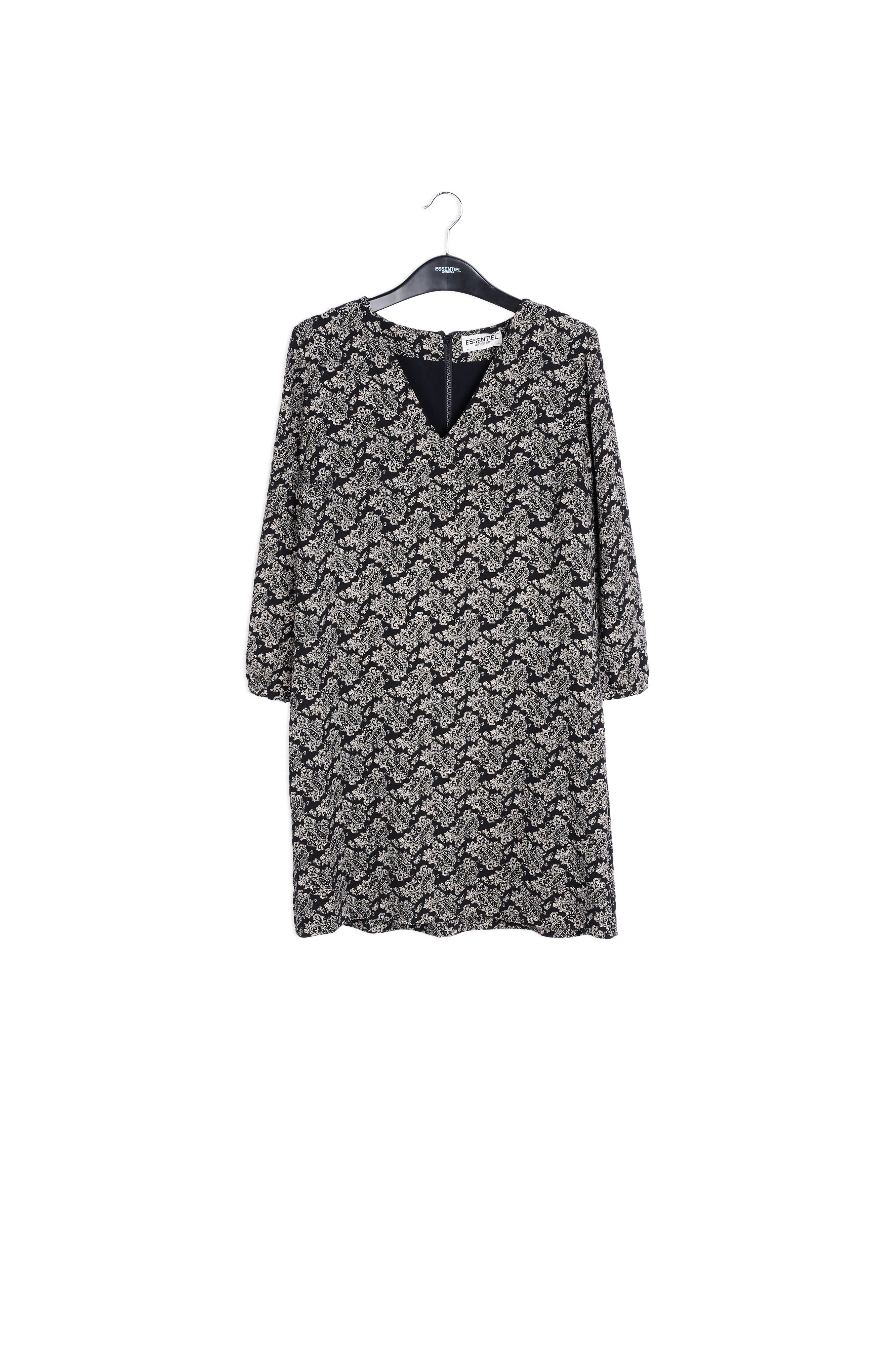  Zwart jurk RE—SSENTIEL | Essentiel second hand