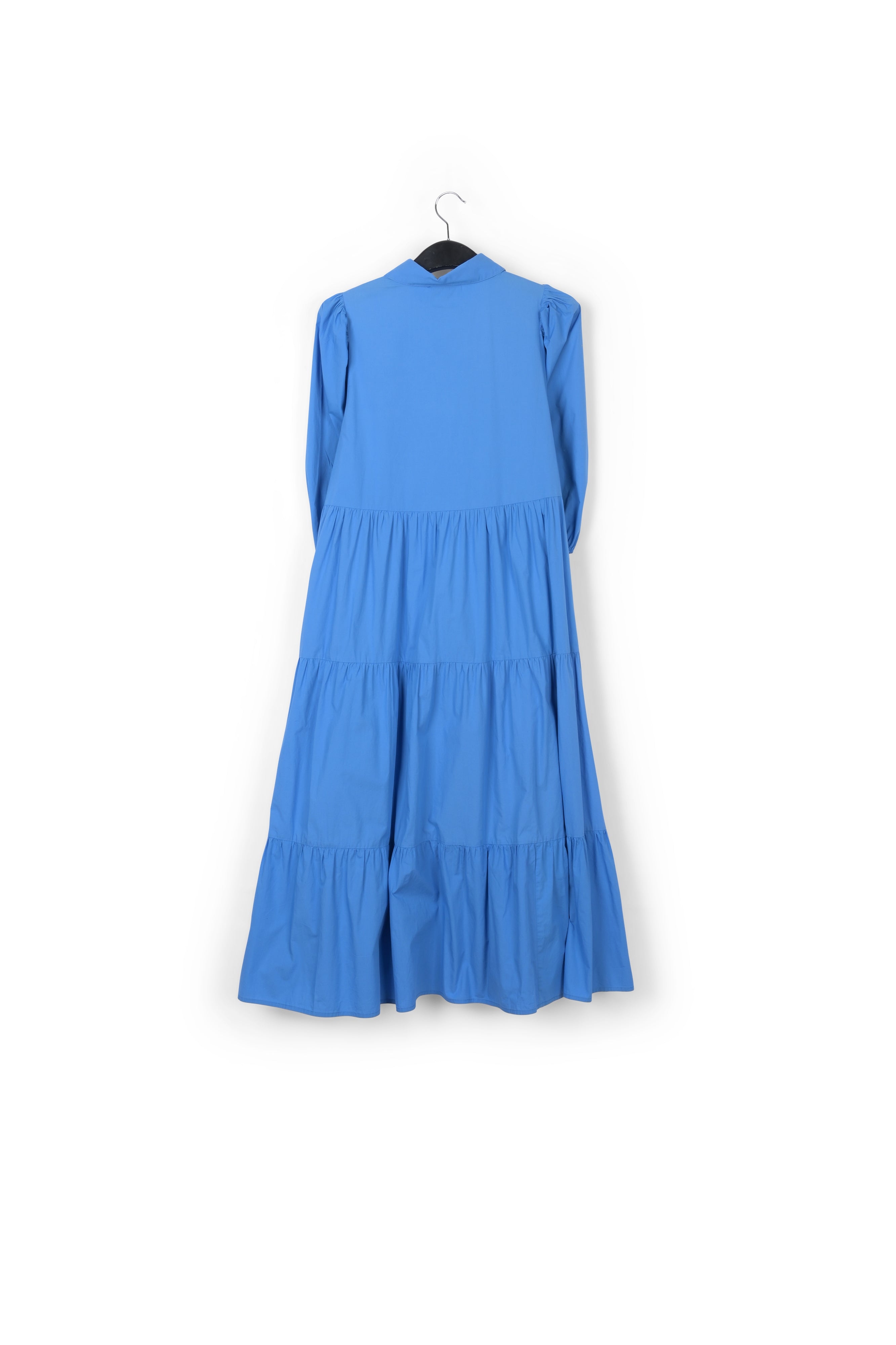 Voluminous light blue A-line shirt dress RE—SSENTIEL | Essentiel second hand