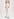 Gebroken witte broek met hoge taille Faume - seconde main