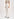 Gebroken witte broek met hoge taille Faume - seconde main