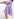Mauve tiered mini dress Faume - seconde main