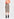 Black and orange plaid straight skirt Faume - seconde main