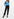 Blue off-the-shoulder knit sweater Faume - seconde main