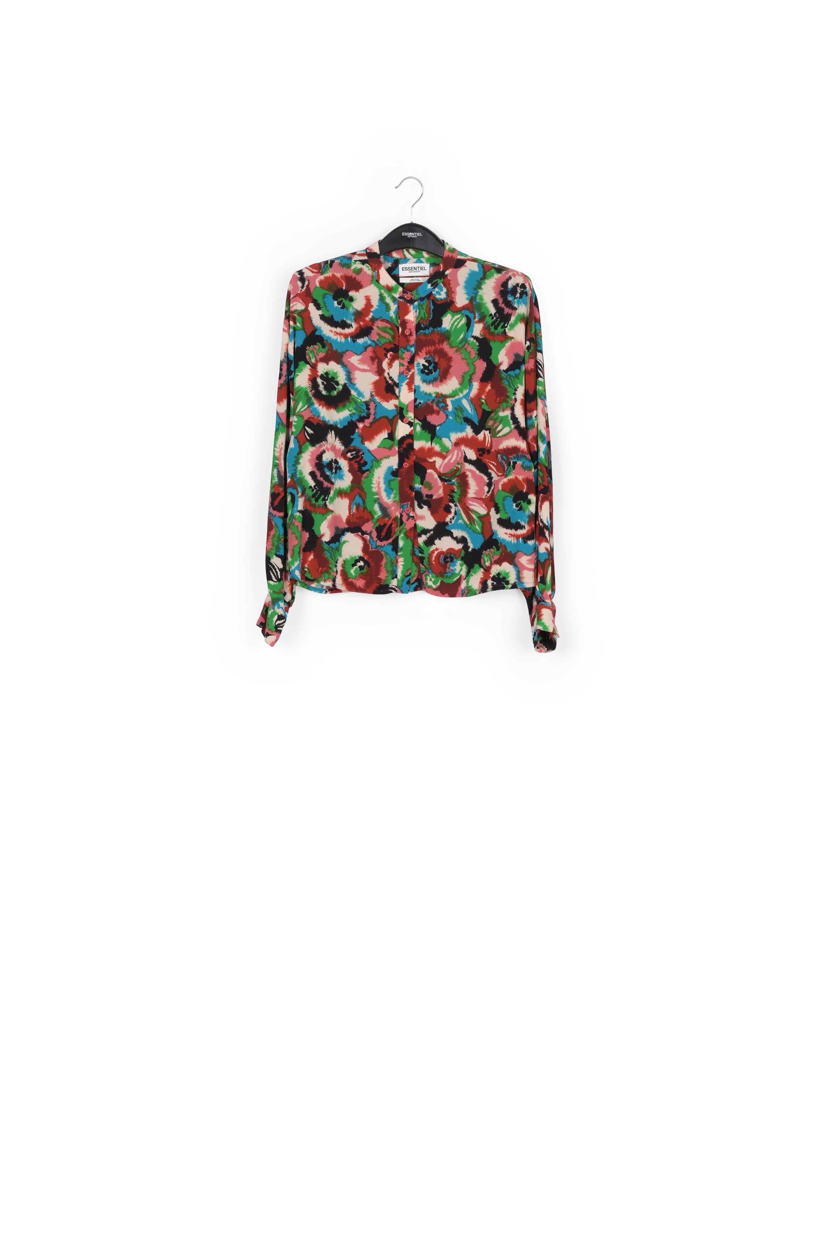 Hemd met kleurrijke bloemenprint RE—SSENTIEL | Essentiel second hand