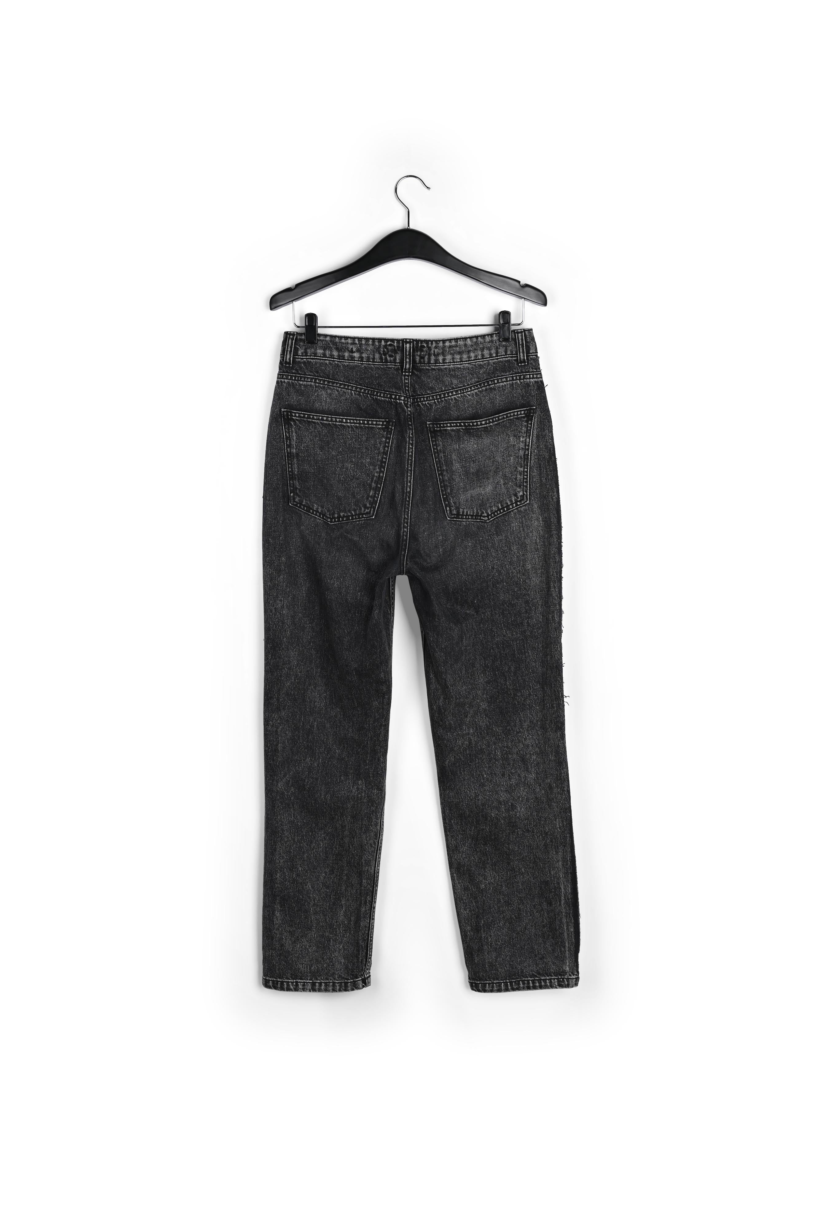 Jean gris foncé aux jambes droites RE—SSENTIEL | Essentiel second hand