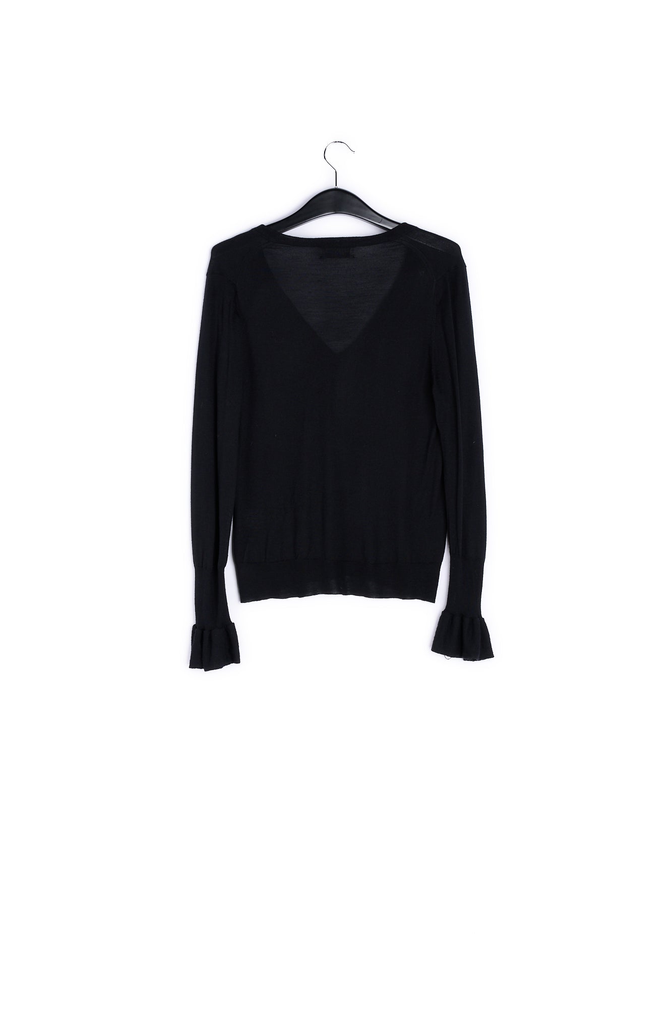 Ruffled cuff sweater RE—SSENTIEL | Essentiel second hand