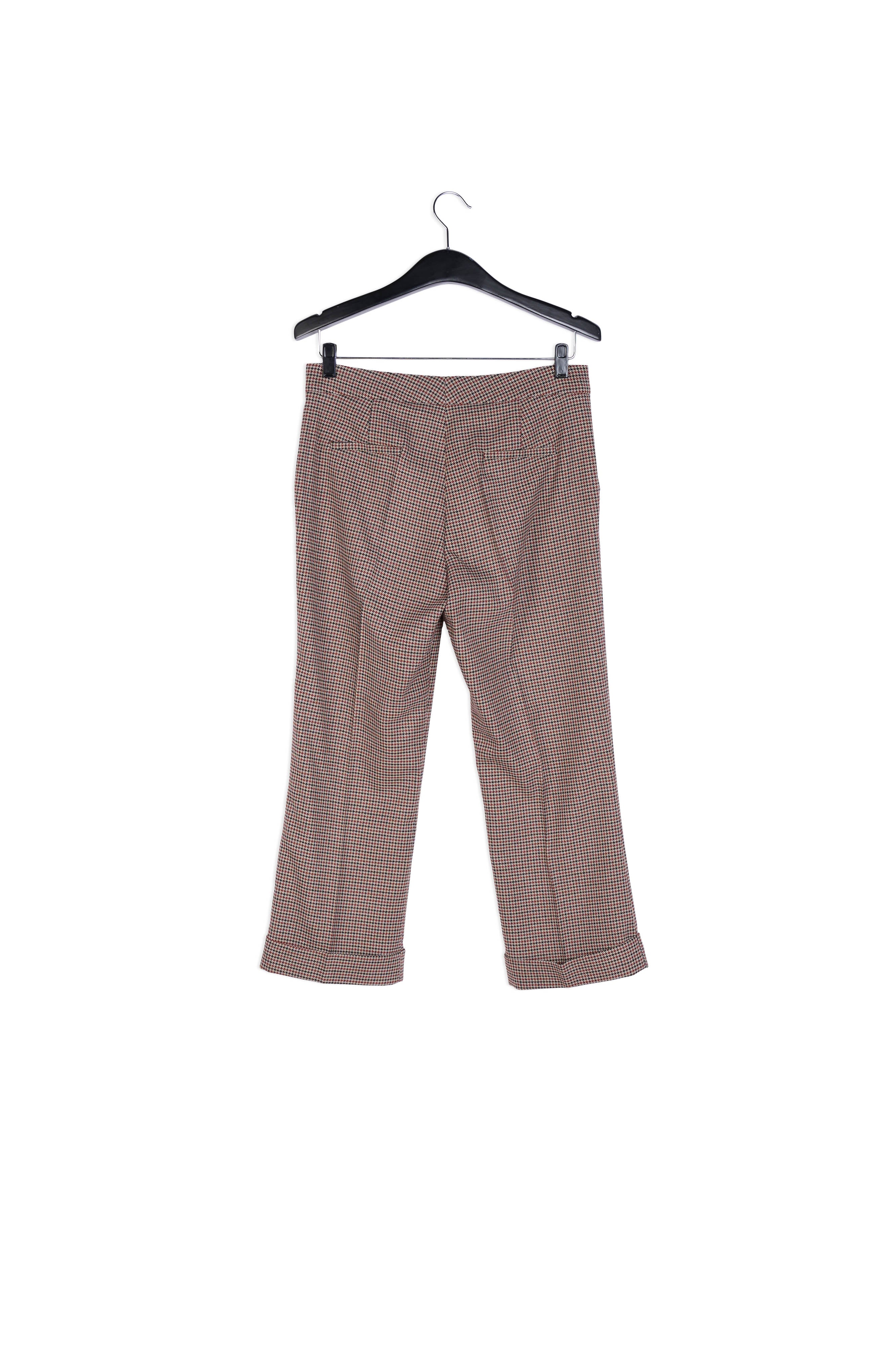 Beige 7/8ste broek met omgeplooide zoom RE—SSENTIEL | Essentiel second hand
