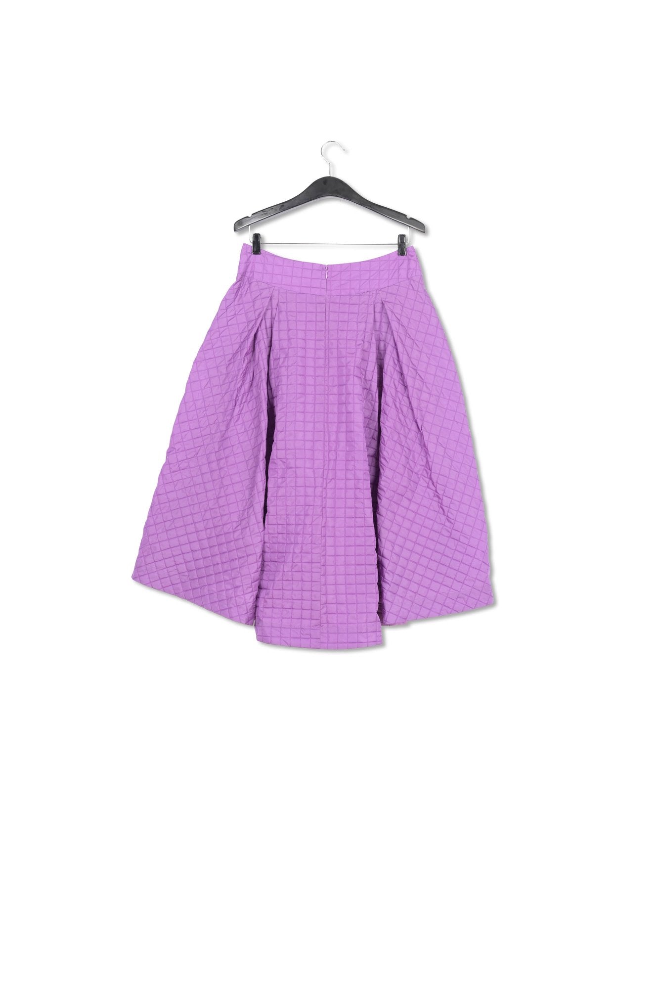 Purple pleated midi skirt RE—SSENTIEL | Essentiel second hand