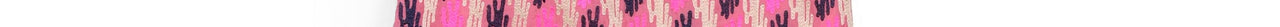 Pink sequin-embroidered A-line skirt Faume - seconde main