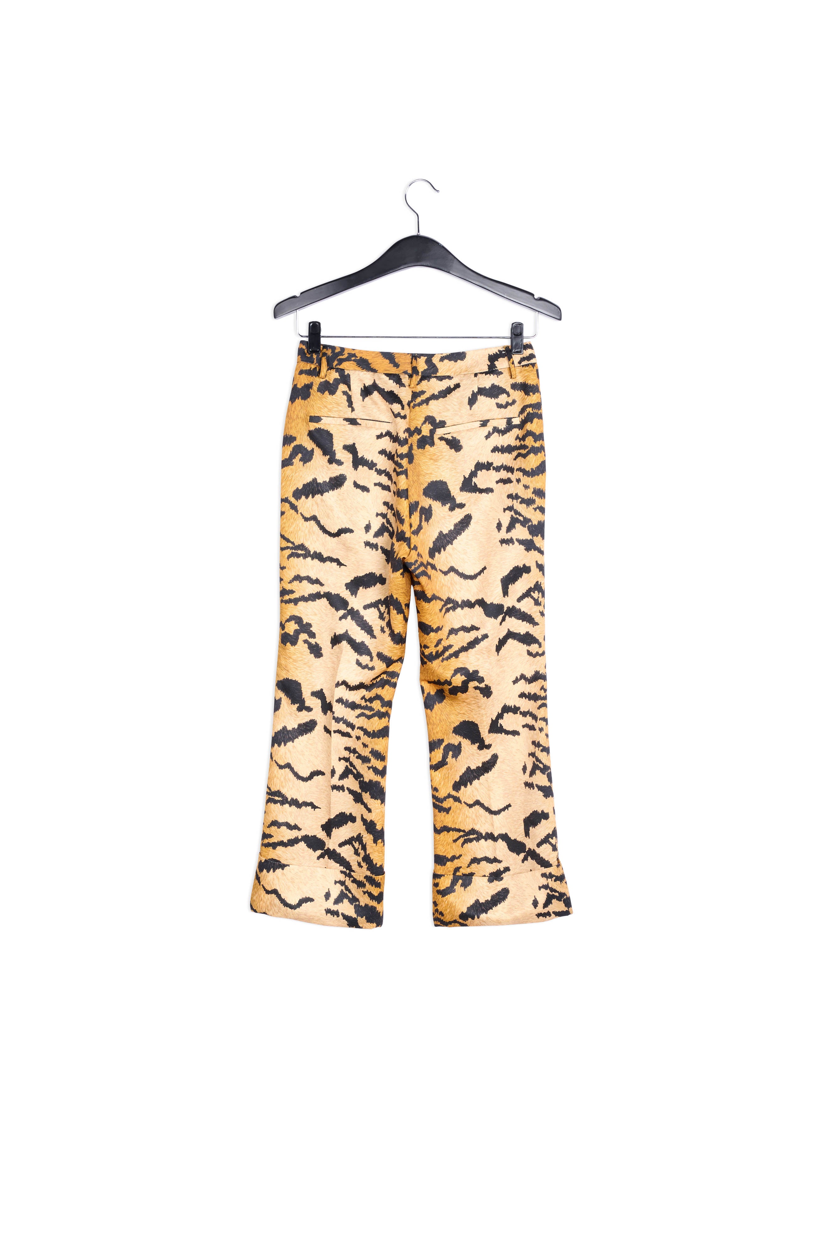 Aansluitende broek met tijgerprint RE—SSENTIEL | Essentiel second hand