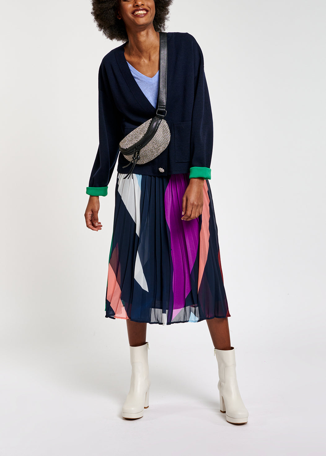 Strass covered bumbag RE—SSENTIEL | Essentiel second hand