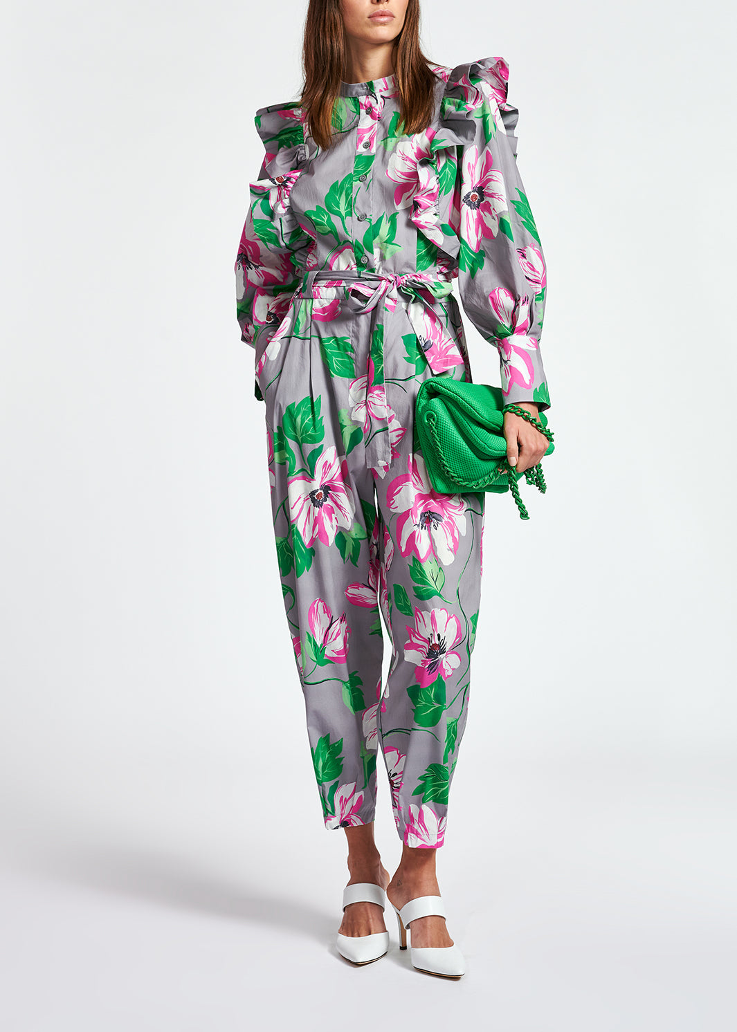 Ruggle sleeve jumpsuit RE—SSENTIEL | Essentiel second hand