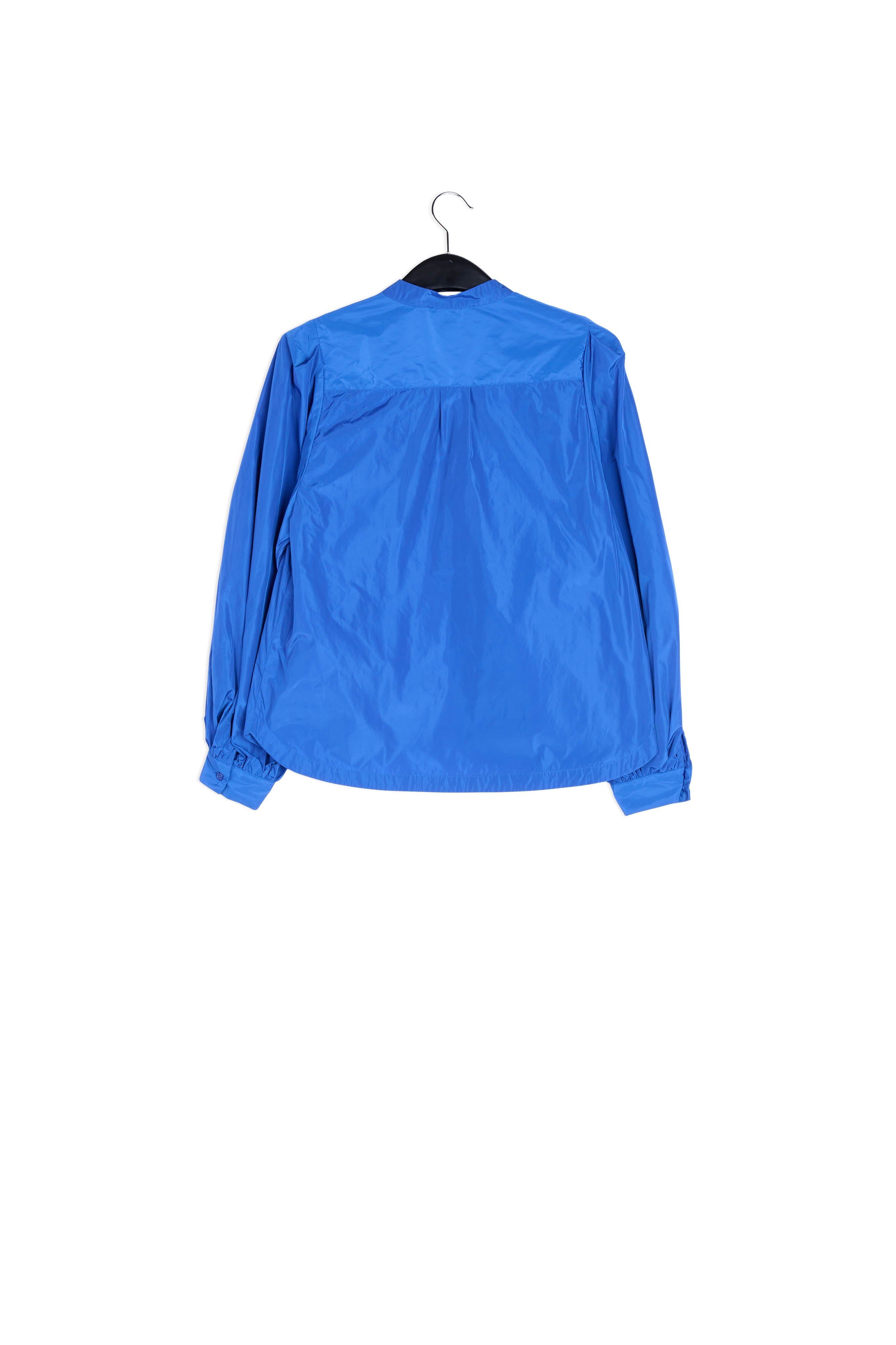 Blue puffed-sleeve top RE—SSENTIEL | Essentiel second hand