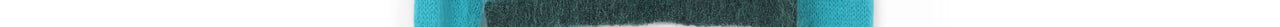 Intarsia gebreide trui in donkergroen, blauw en rood Faume - seconde main