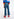 Blue cotton-stretch flared-fit jeans Faume - seconde main
