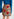 Camel minirok in bloemenjacquard Faume - seconde main