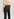 Dark grey wool-blend pants with contrasting stripe Faume - seconde main