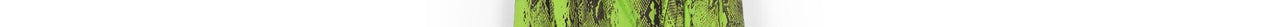 Limoengroene midi-jurk met slangenprint Faume - seconde main