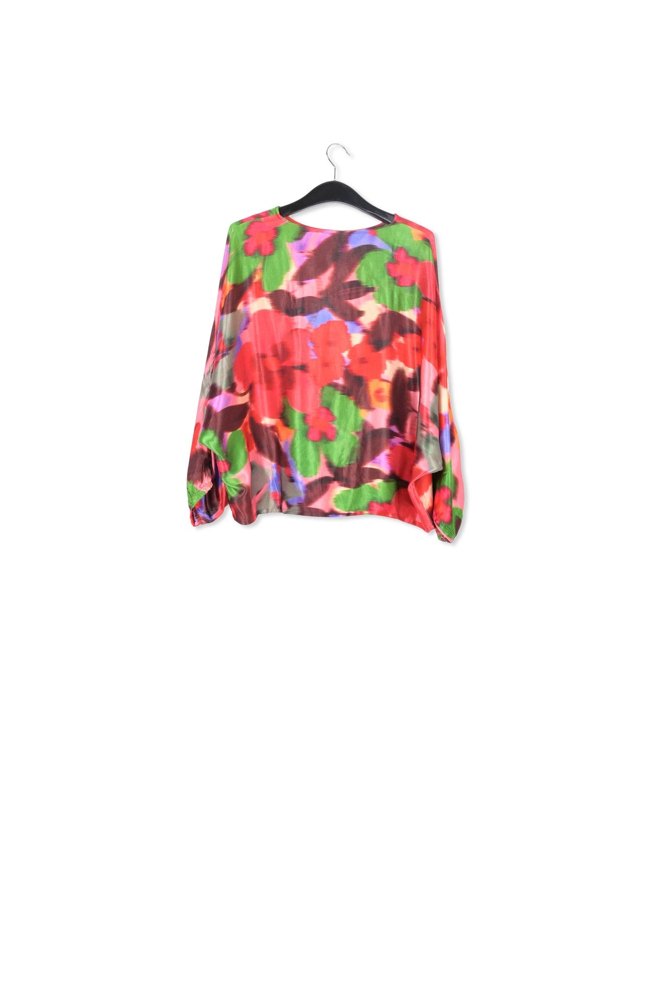 Multicolor floral print oversized top RE—SSENTIEL | Essentiel second hand