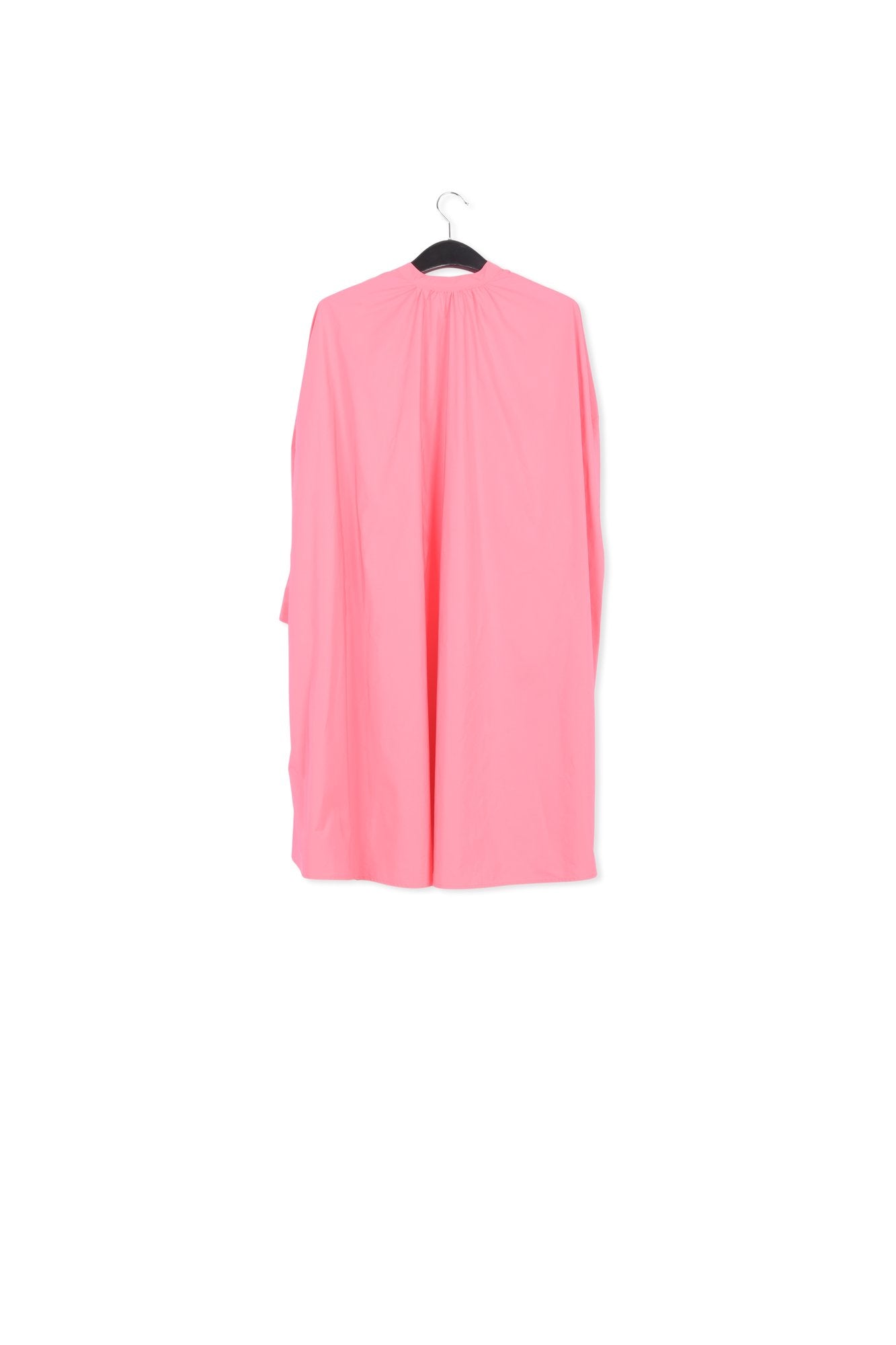 Pink knee-length oversized shirt dress RE—SSENTIEL | Essentiel second hand