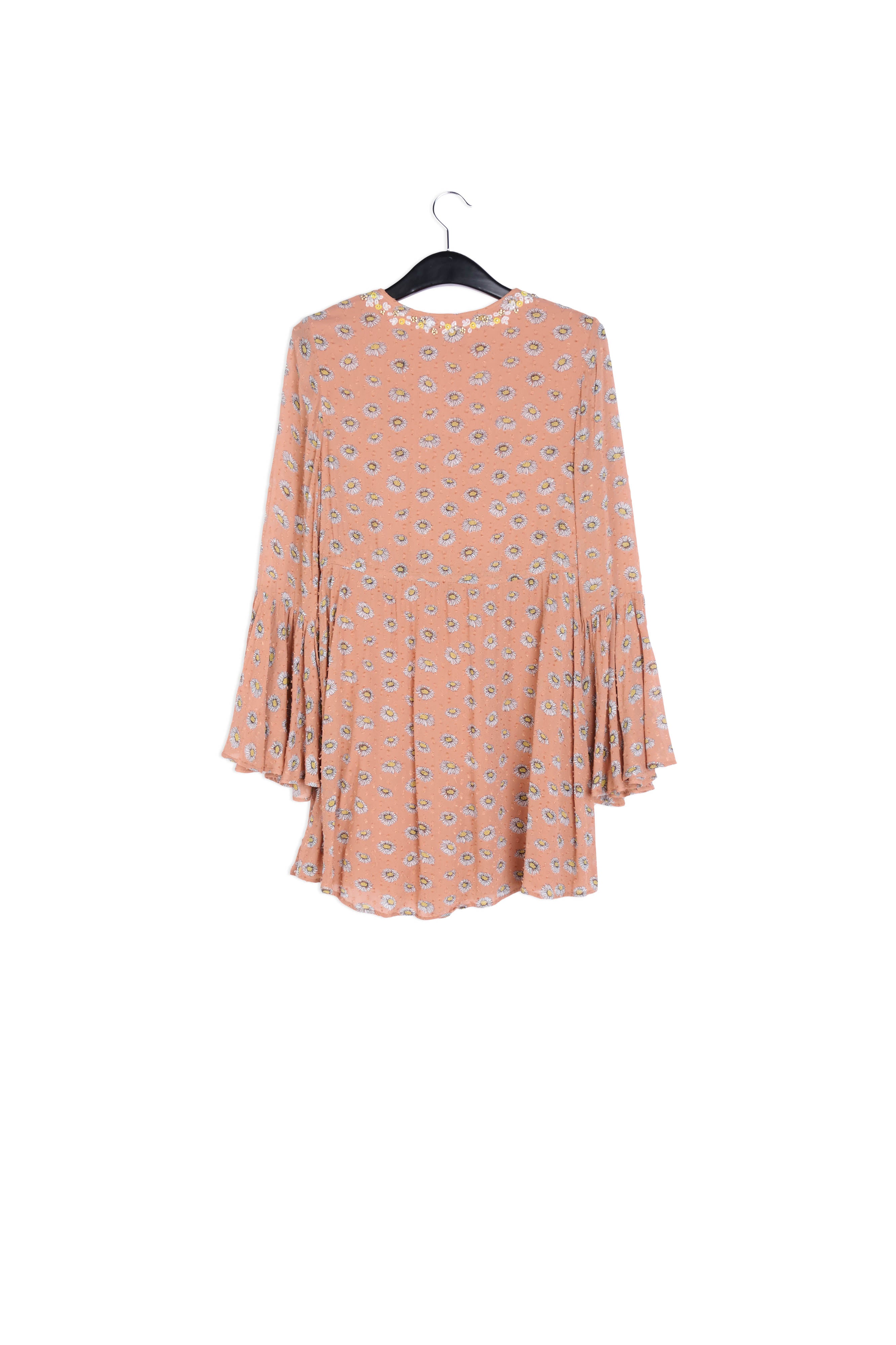 Mini-robe avec encolure v et imprimé RE—SSENTIEL | Essentiel second hand