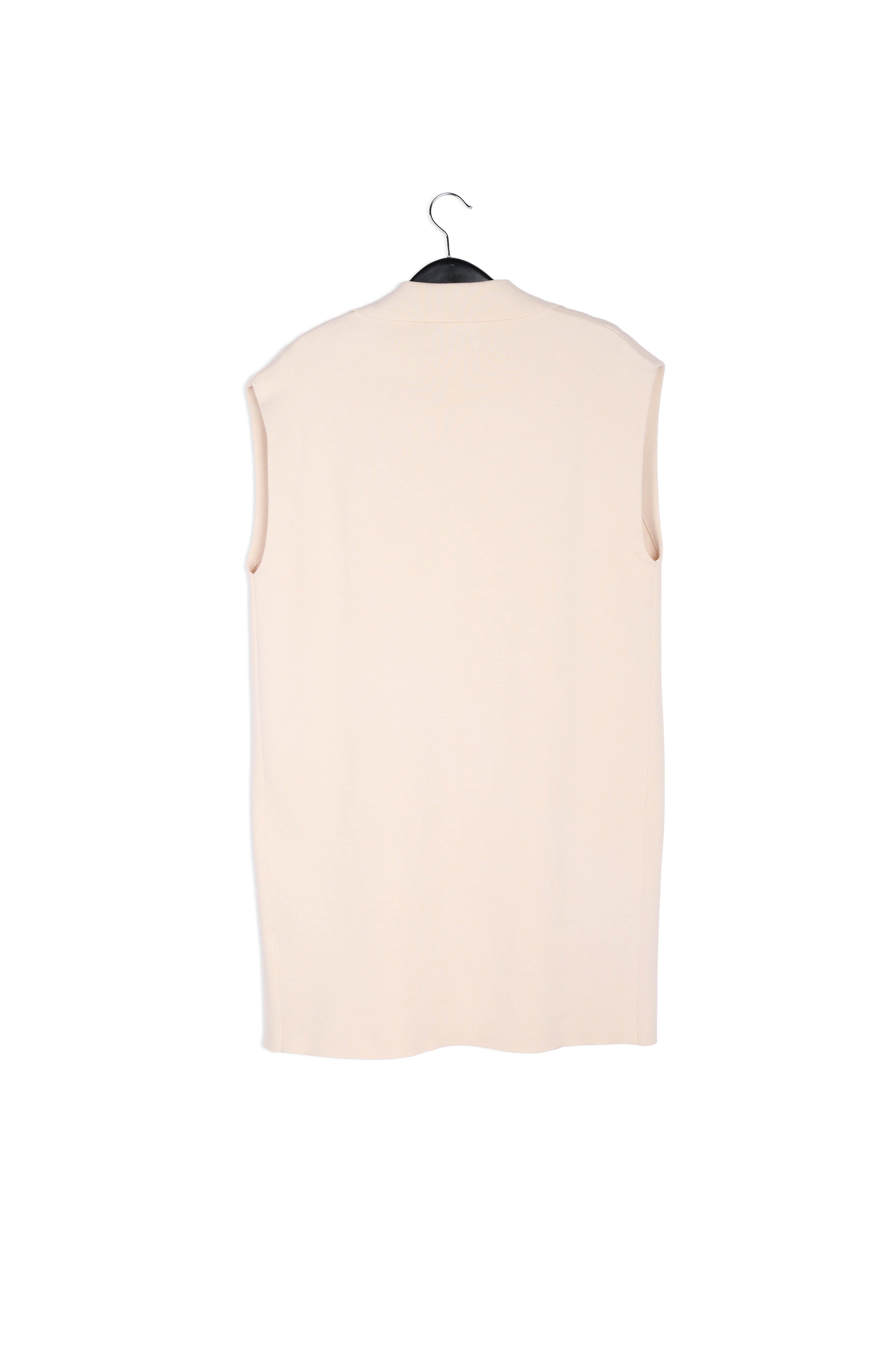 Gebroken witte cardigan zonder mouwen RE—SSENTIEL | Essentiel second hand