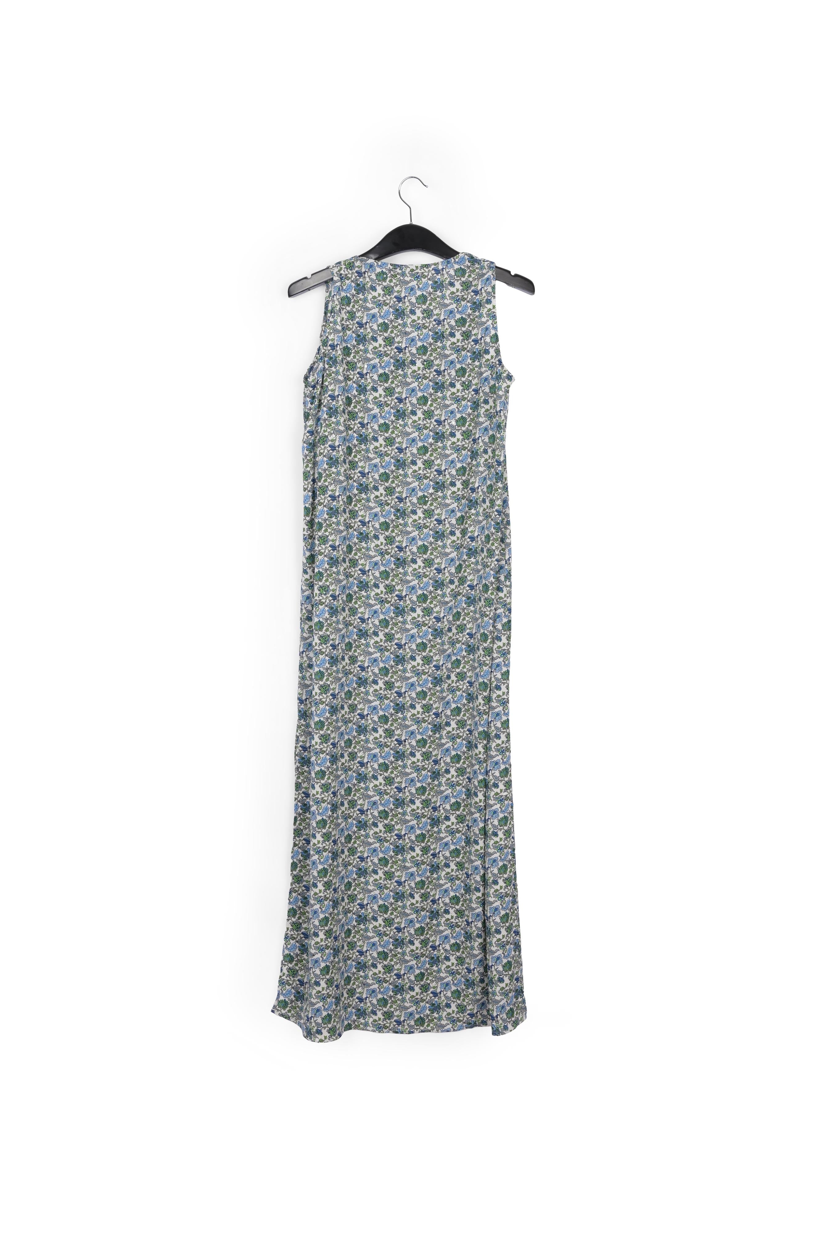 Floral print sleeveless maxi dress with rhinestones RE—SSENTIEL | Essentiel second hand