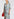Light blue midi-length print dress Faume - seconde main