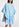 Light blue ruffled cotton dress Faume - seconde main